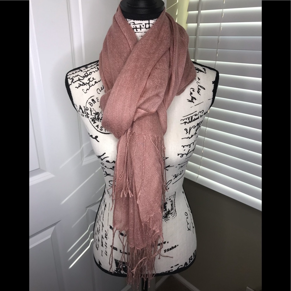 Beautiful pink scarf/wrap